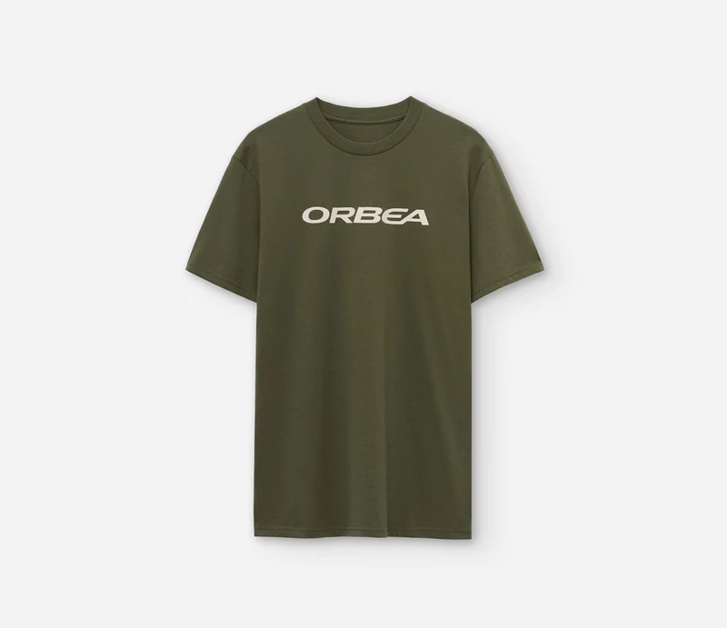 Orbea Khaki Kurzarm-T-Shirt Unisex Khaki