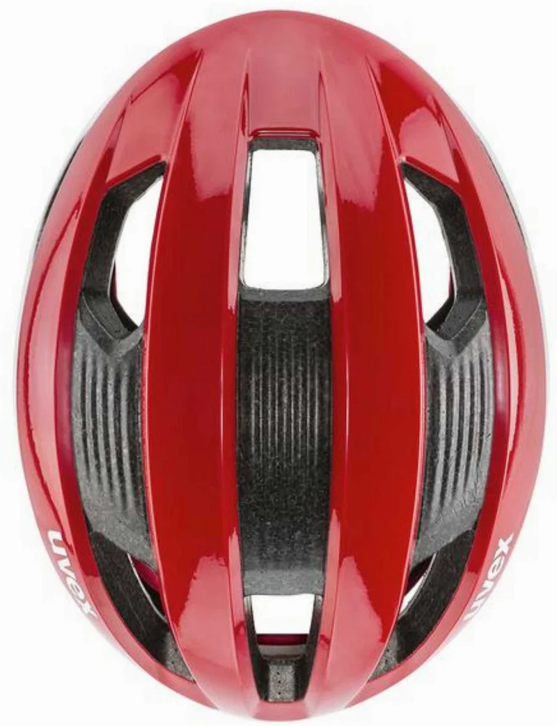 B-Ware - Uvex Rise CC Rennrad-Helm red-white (Gebrauchtware)