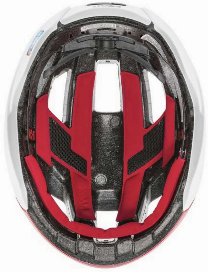 B-Ware - Uvex Rise CC Rennrad-Helm red-white (Gebrauchtware)
