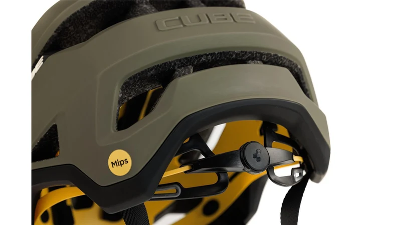 B-Ware - Cube Trooper TM Mips MTB-Helm olive (Gebrauchtware)