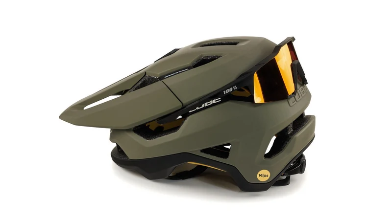 B-Ware - Cube Trooper TM Mips MTB-Helm olive (Gebrauchtware)