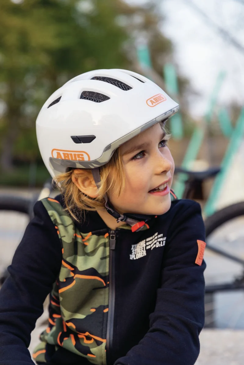 Abus Smiley 3.0 Ace LED Kinder-Helm pure lavender