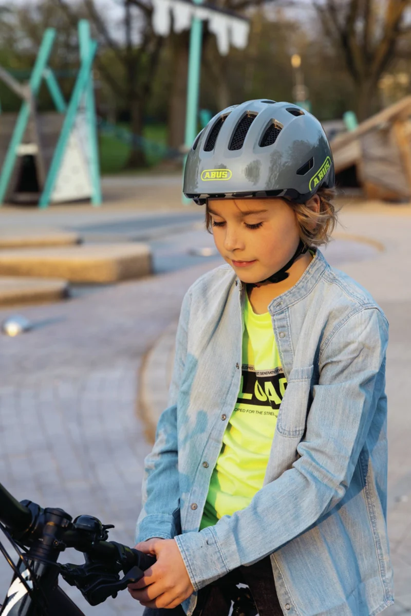 Abus Smiley 3.0 Ace LED Kinder-Helm pure lavender
