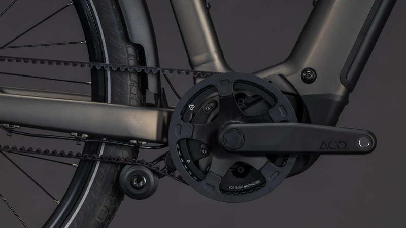 CUBE Touring Hybrid Comfort SLX 800 charcoal´n´chrome