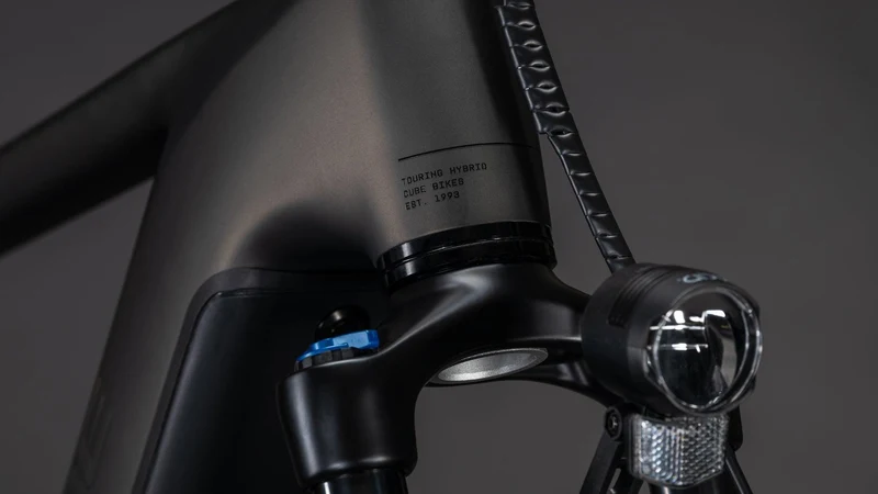 CUBE Touring Hybrid Comfort SLX 800 charcoal´n´chrome