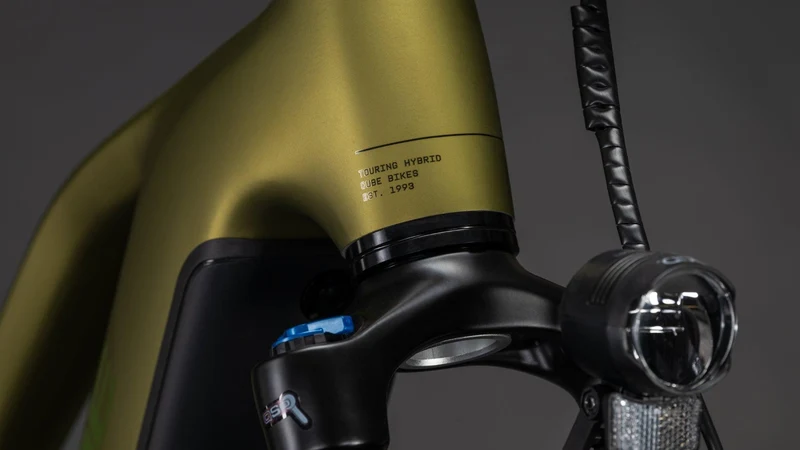CUBE Touring Hybrid Pro 800 goldenlime´n´black