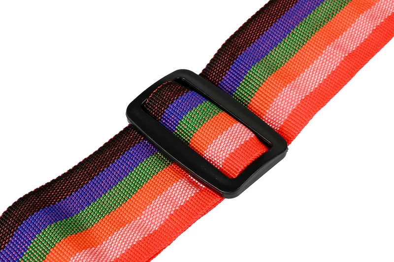 Koffer-Spanngurt multicolor – Breite ca. 5 cm, Länge ca. 183 cm, Farbe Regenbogen