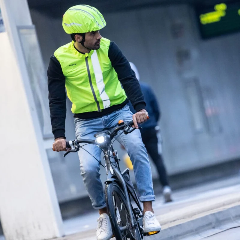 Gilet coupe vent de sécurité jaune Maverick Wowow