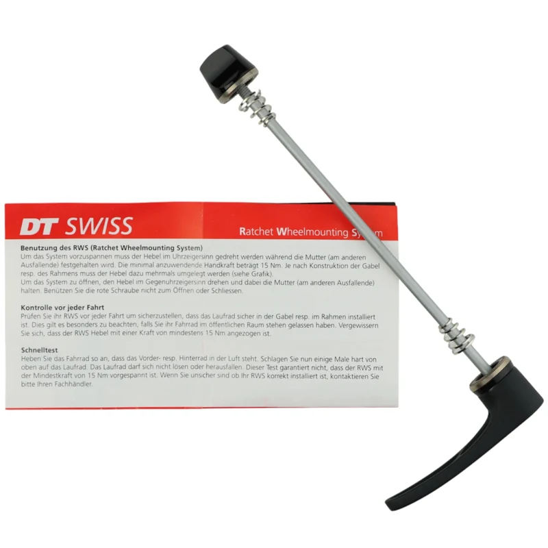 DT Swiss Schnellspanner 5x135 mm RWS mit Alu Hebel