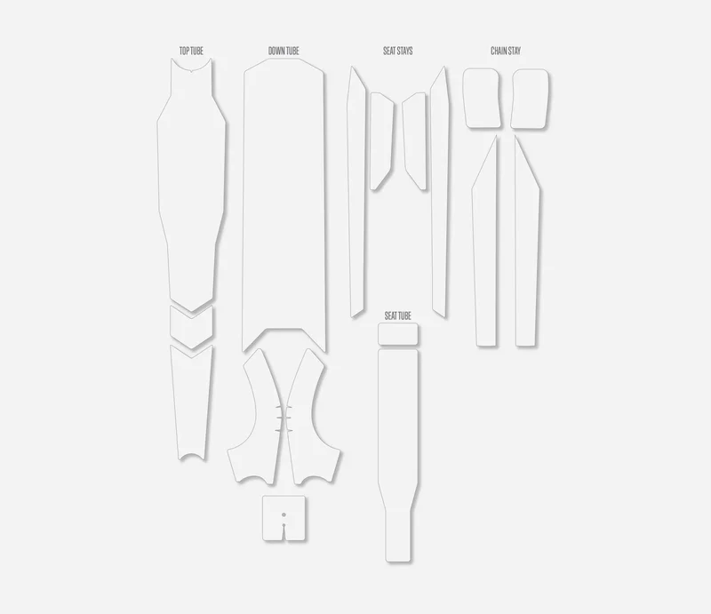 Orbea Second Skin Schutzkit Transparent Glänzend Occam Hydro 24 Glänzend