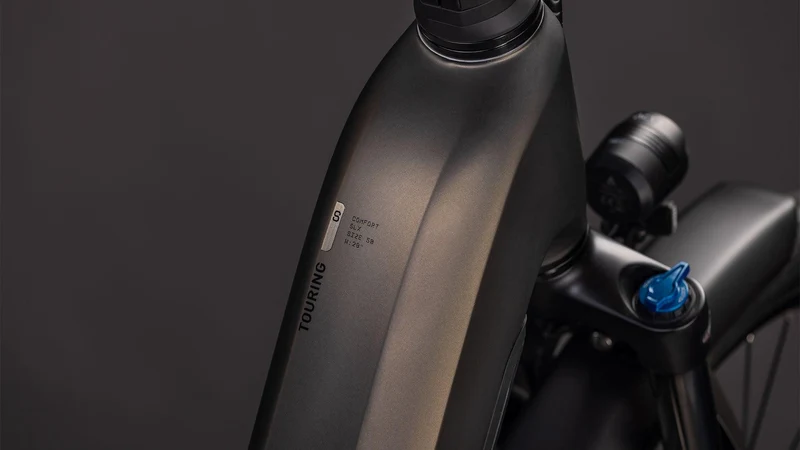 CUBE Touring Hybrid Comfort SLX 800 charcoal´n´chrome