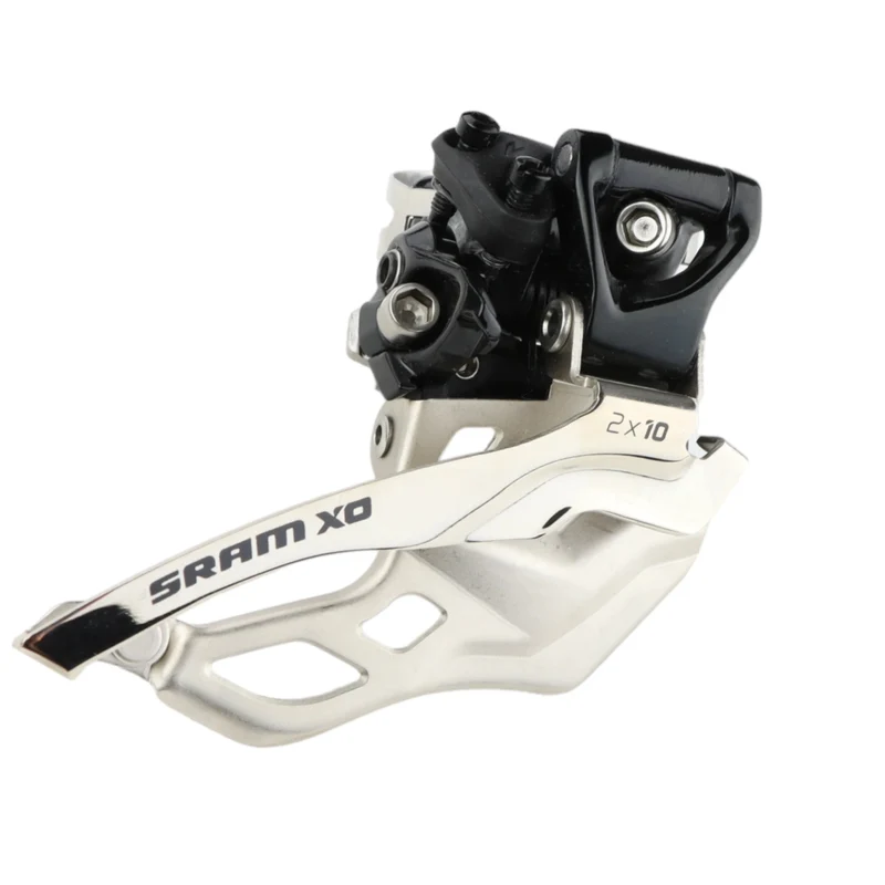 SRAM X0 Umwerfer 2x10-fach | High Clamp 38,2 mm | Top Pull | schwarz