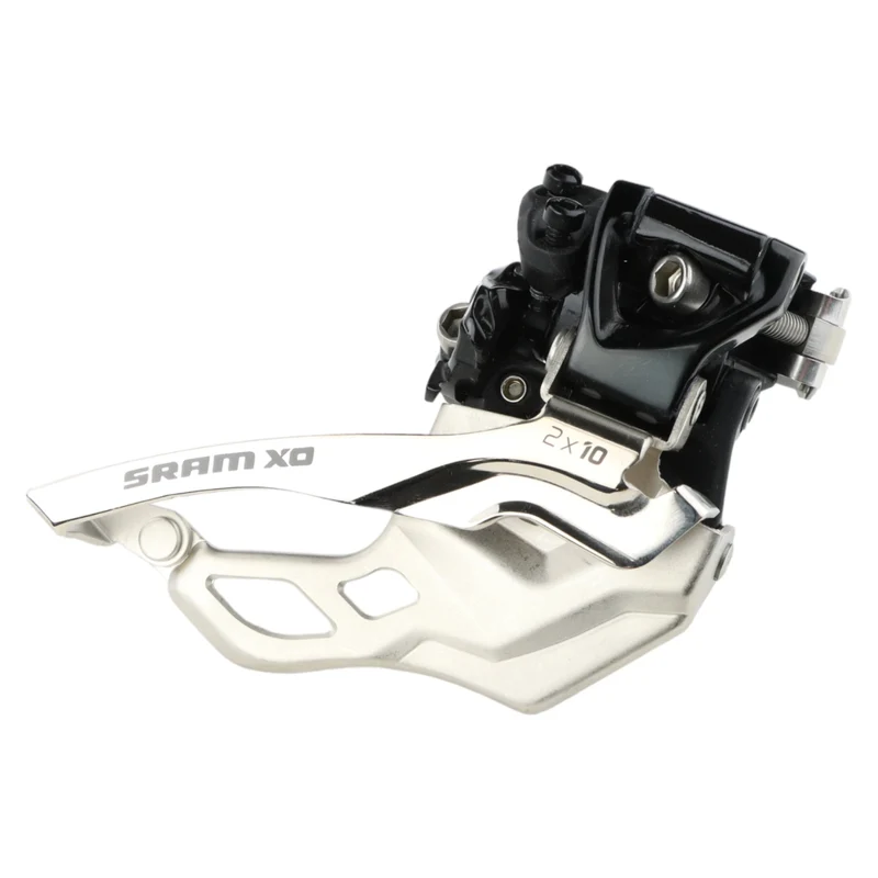SRAM X0 Umwerfer 2x10-fach | High Clamp 38,2 mm | Top Pull | schwarz