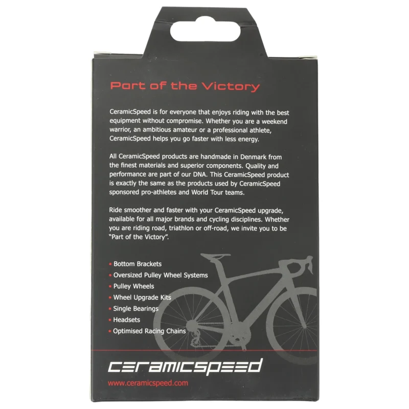 CeramicSpeed OSPW Schaltwerkkäfig für Shimano Dura Ace / Ultegra schwarz