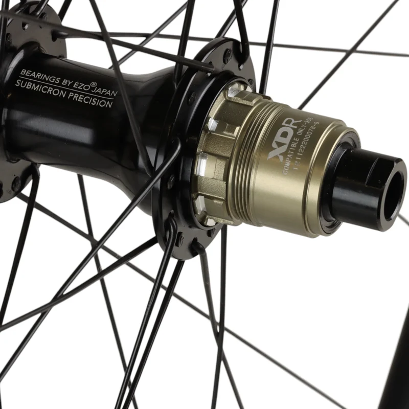 Hunt 4 Season Gravel Laufradsatz 700C Disc 12x100mm / 12x142mm XDR Schwarz
