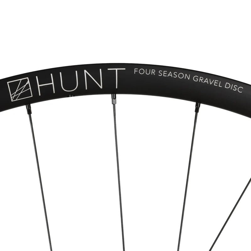 Hunt 4 Season Gravel Laufradsatz 700C Disc 12x100mm / 12x142mm XDR Schwarz