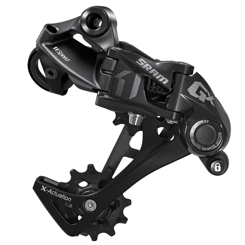 SRAM GX1 Schaltwerk 1x11-fach Typ 2.1 Long Cage Schwarz X-Actuation
