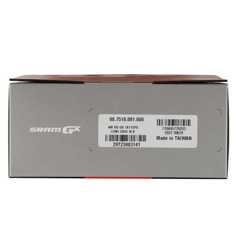 SRAM GX1 Schaltwerk 1x11-fach Typ 2.1 Long Cage Schwarz X-Actuation