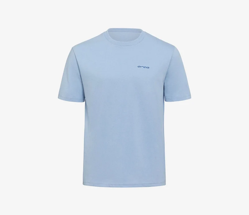 Orca Ocean Tee Kurzarm-T-Shirt Unisex Soul Blau