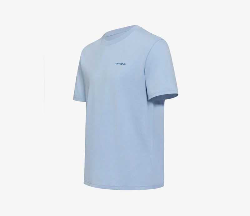 Orca Ocean Tee Kurzarm-T-Shirt Unisex Soul Blau