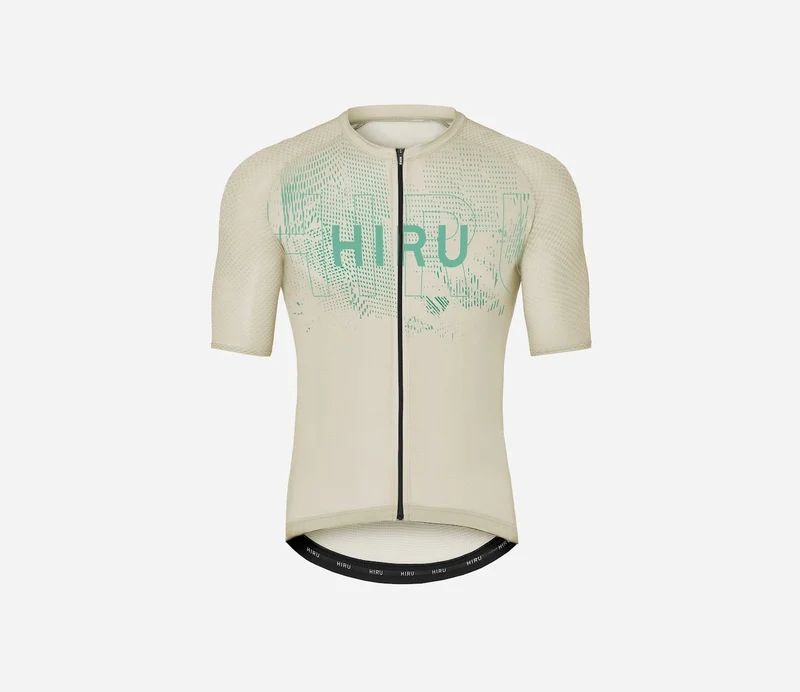 Hiru Core Kurzarmtrikot Herren Beige