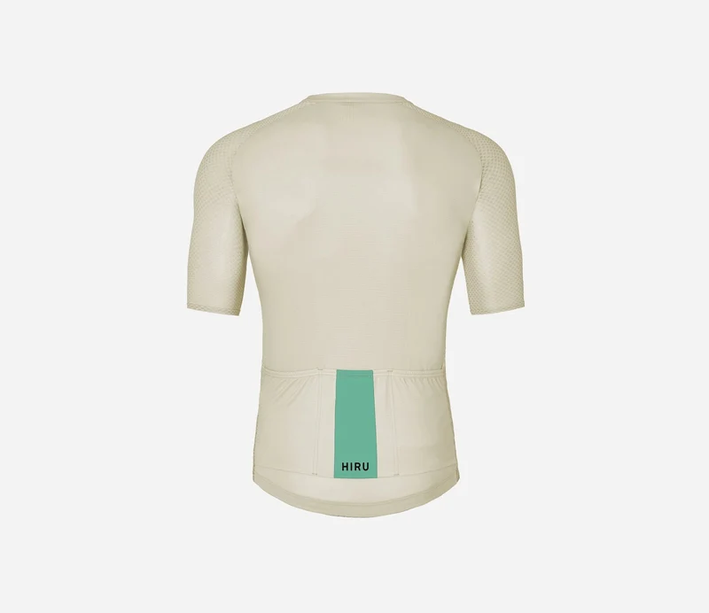 Hiru Core Kurzarmtrikot Herren Beige