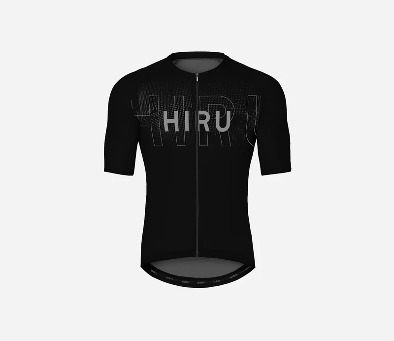Hiru Core Kurzarmtrikot Herren Schwarz