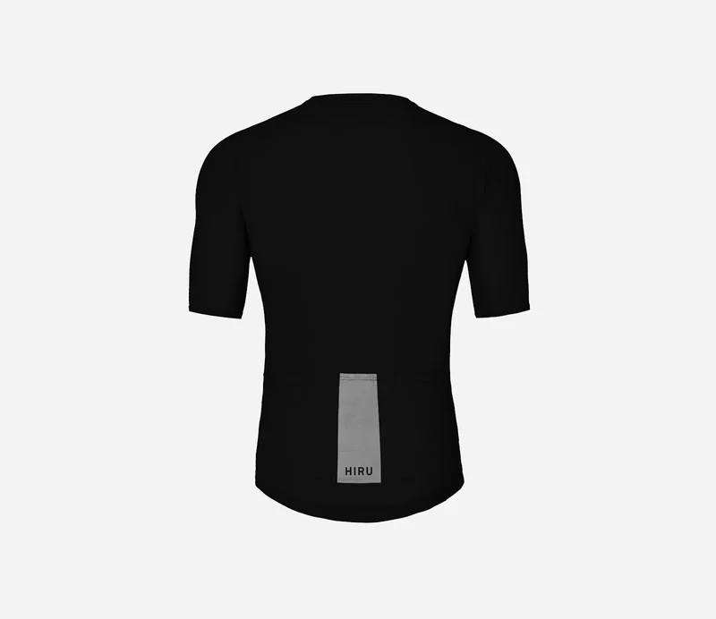 Hiru Core Kurzarmtrikot Herren Schwarz