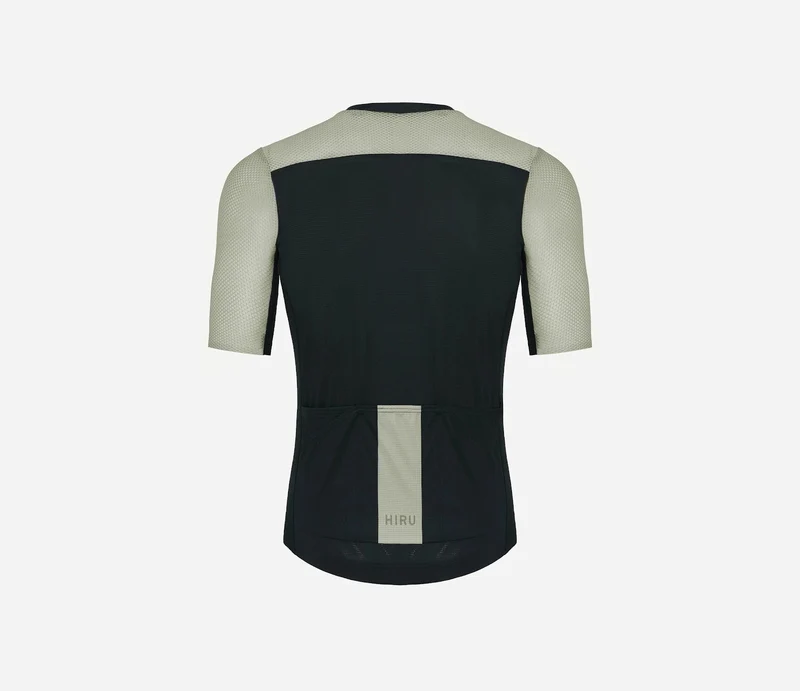 Hiru Lab Kurzarmtrikot Herren Beige