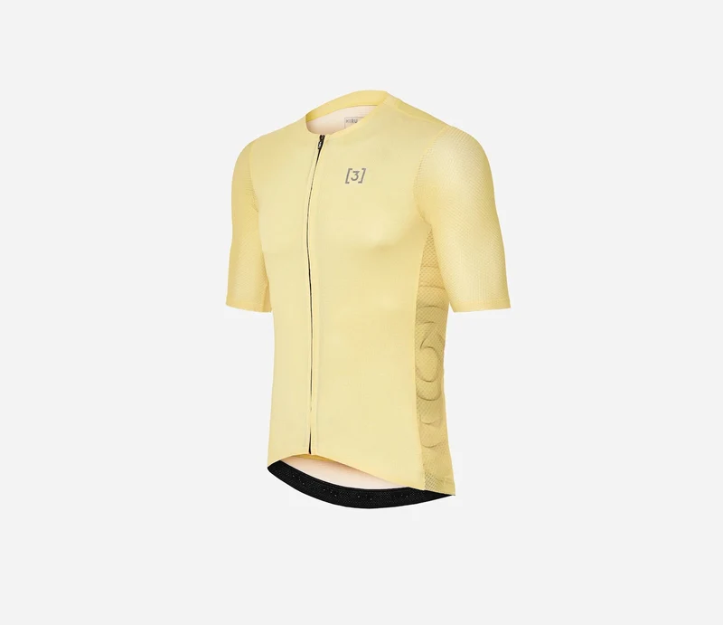 Hiru Lab Race Kurzarmtrikot Herren Gelb