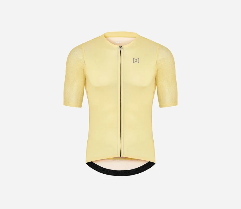 Hiru Lab Race Kurzarmtrikot Herren Gelb