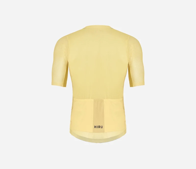 Hiru Lab Race Kurzarmtrikot Herren Gelb