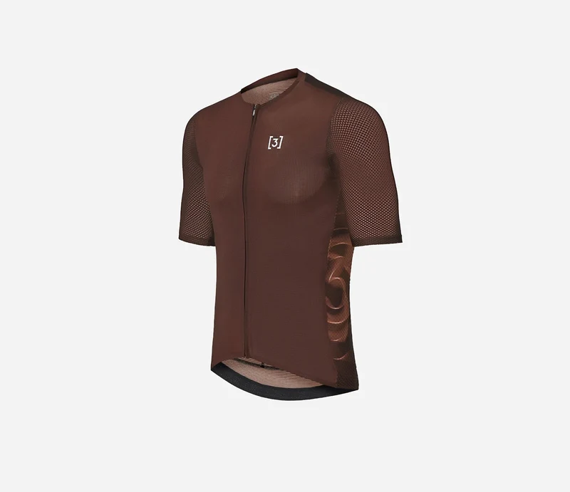 Hiru Lab Race Kurzarmtrikot Herren Schokolade