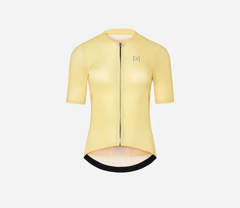 Hiru Lab Race Kurzarmtrikot Damen Gelb