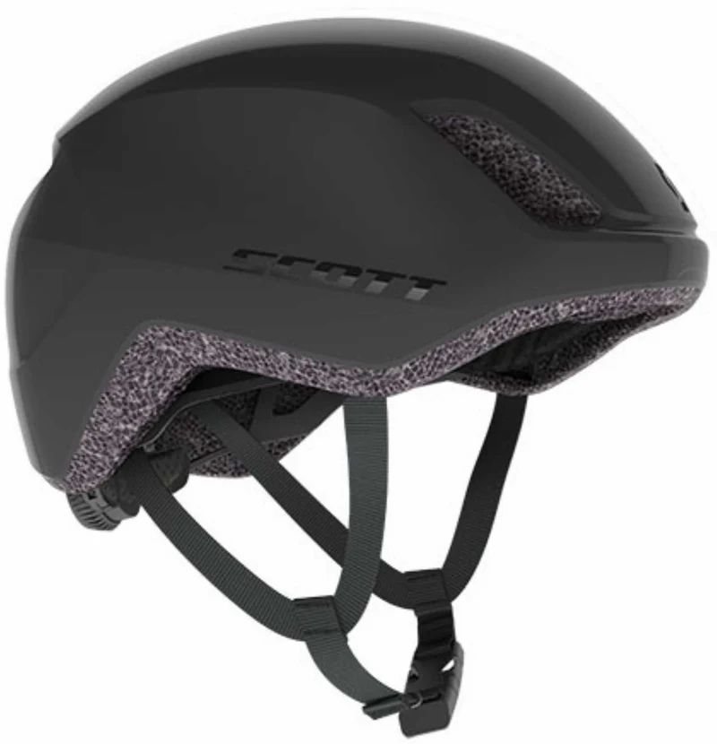 B-Ware - Scott Ristretto Helm pearl black (Gebrauchtware)