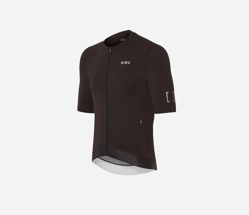 Hiru Advanced Kurzarmtrikot Herren Schokolade