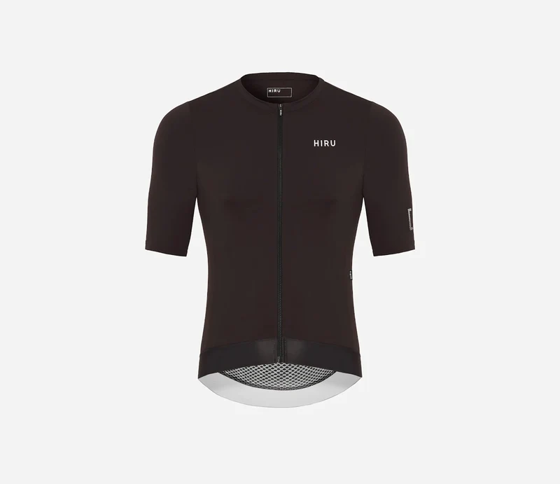 Hiru Advanced Kurzarmtrikot Herren Schokolade