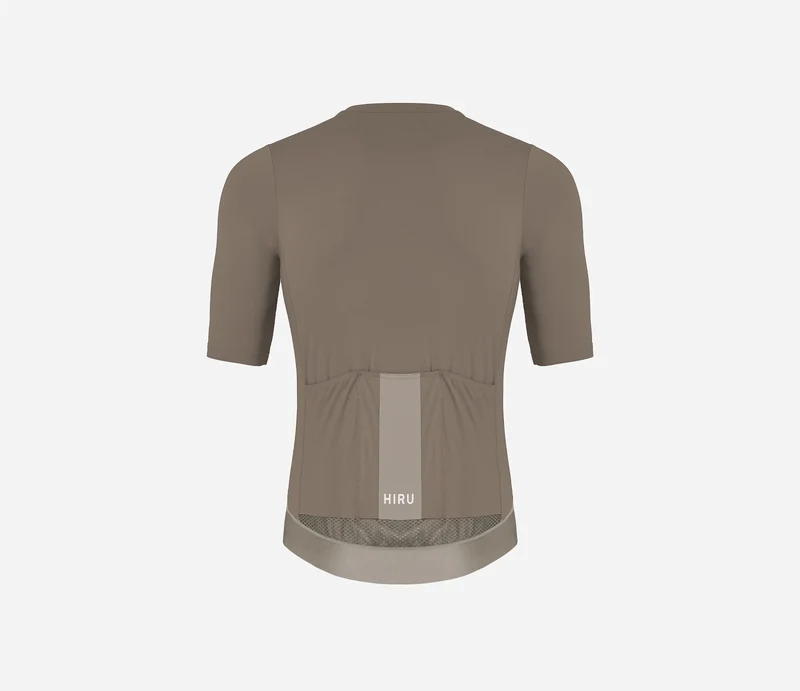 Hiru Advanced Kurzarmtrikot Herren Steingrau