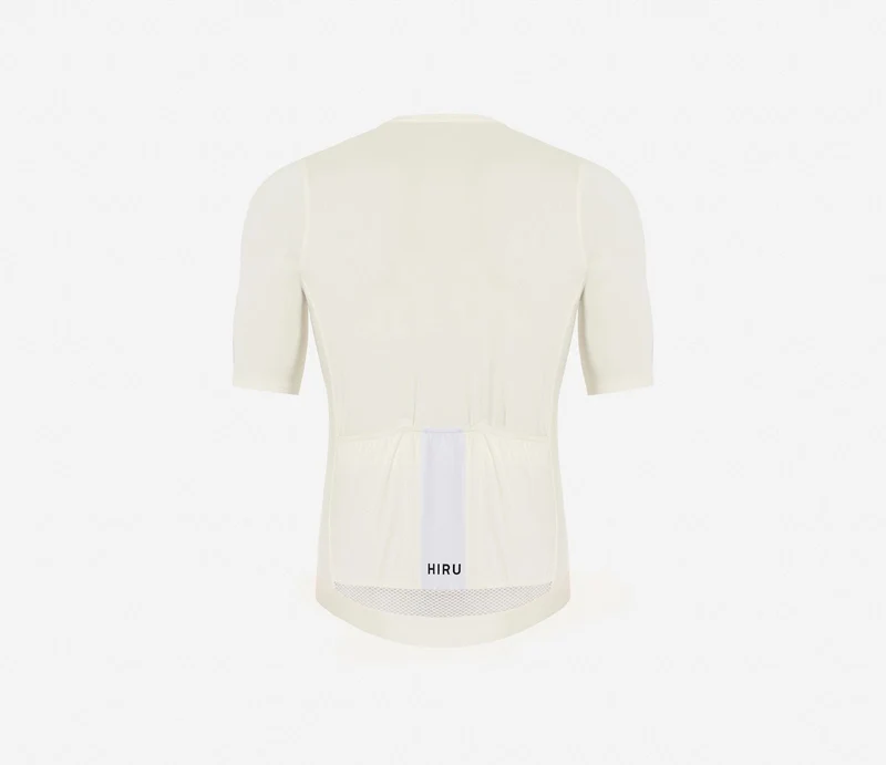 Hiru Advanced Kurzarmtrikot Herren Knochenweiß