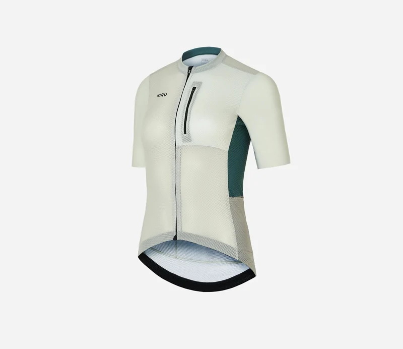 Hiru Advanced Cargo Kurzarmtrikot Damen Beige