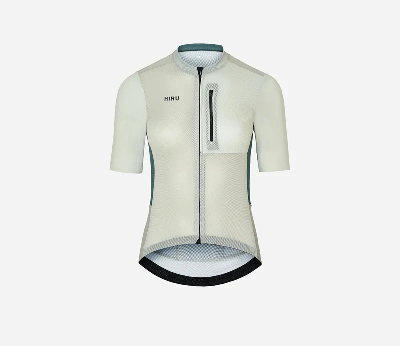 Hiru Advanced Cargo Kurzarmtrikot Damen Beige