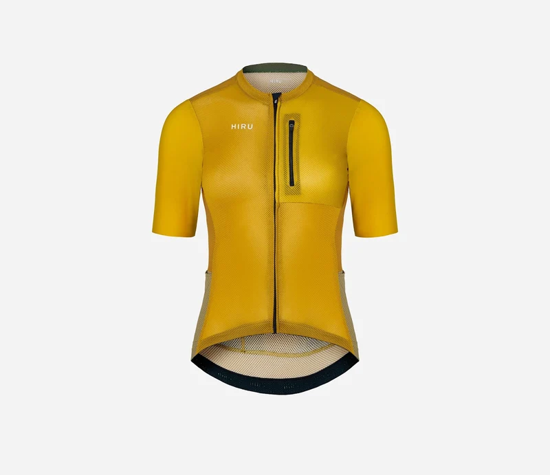 Hiru Advanced Cargo Kurzarmtrikot Damen Senfgelb