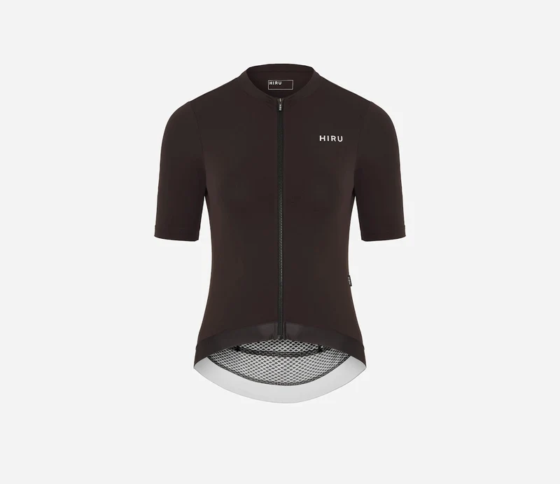 Hiru Advanced Kurzarmtrikot Damen Schokolade