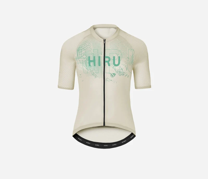 Hiru Core Kurzarmtrikot Damen Beige