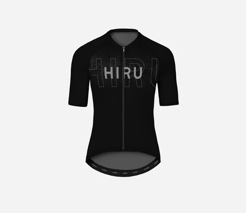 Hiru Core Kurzarmtrikot Damen Schwarz