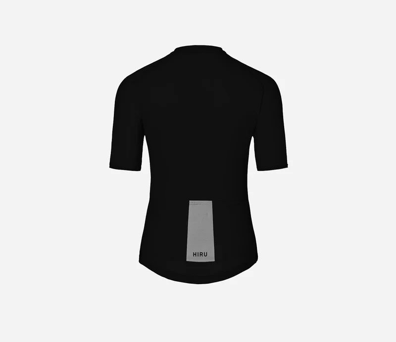 Hiru Core Kurzarmtrikot Damen Schwarz