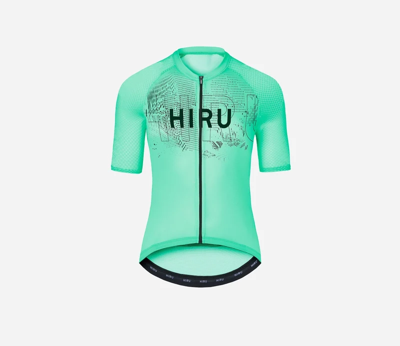 Hiru Core Kurzarmtrikot Damen Grün