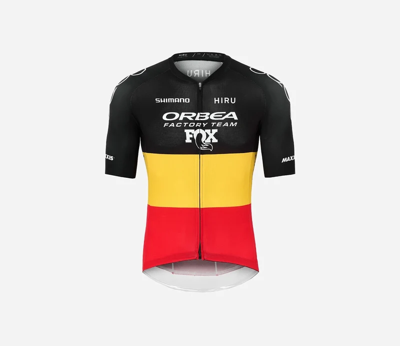 Hiru Core Belgian Champion Kurzarmtrikot Herren Mehrfarbig