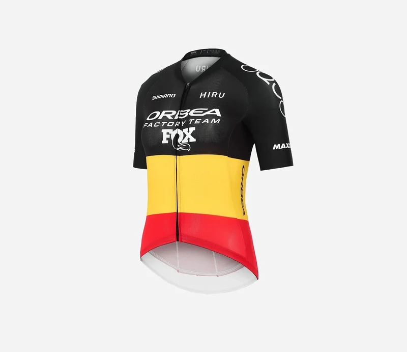 Hiru Core Belgian Champion Kurzarmtrikot Damen Mehrfarbig
