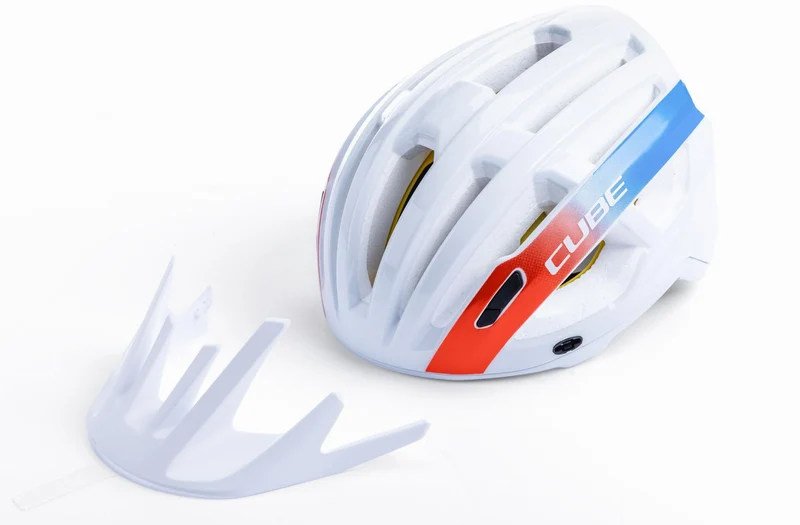 Cube Offpath Teamline Mips MTB-Helm white